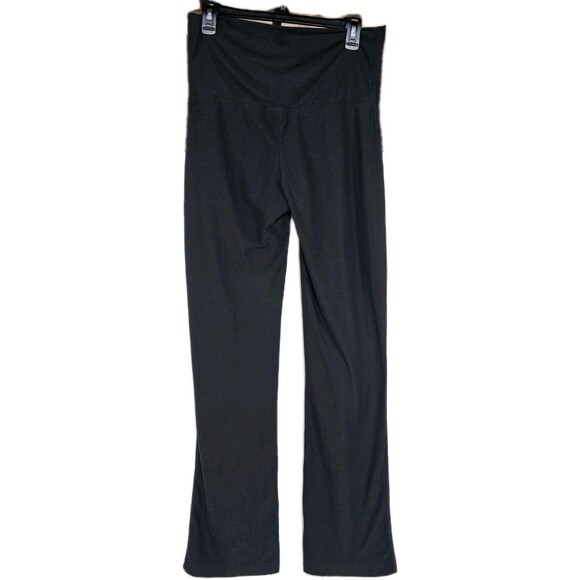 Bobbie Brooks Leggings Womens Size Medium Black Stretch Pullon Softshell - Picture 3 of 7